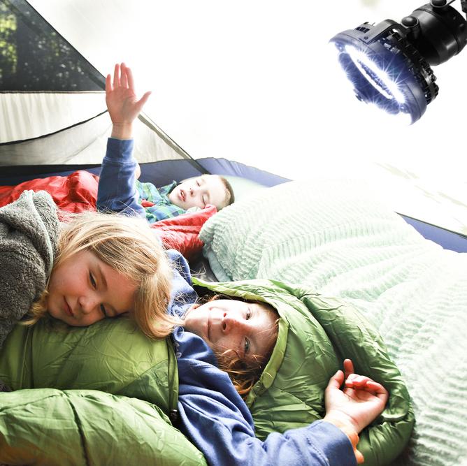 SA 2 In 1 Portable LED Camping Light with Cooling Fan