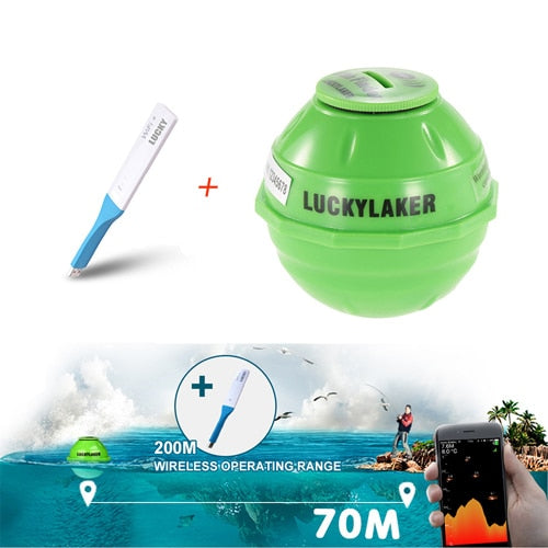 SA Wireless WIFI Fish Finder For IOS Android+Car Charger