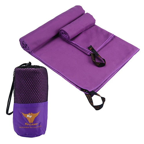 SA 2pcs/Set Microfiber Towel Set