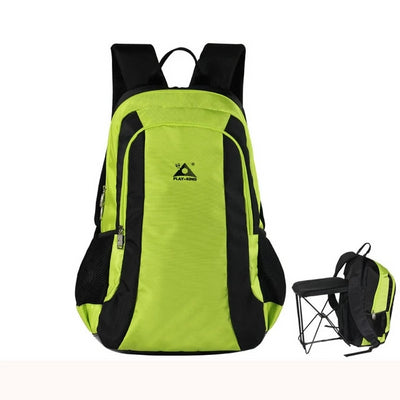 2 in 1 Waterproof Folding Chair/Bag Travel Backpack