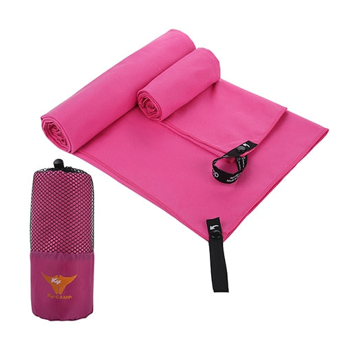 SA 2pcs/Set Microfiber Towel Set