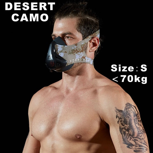 SA FDBro Spots Fitness Workout Mask