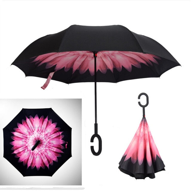 SA Inverted Double Layer Reverse Umbrella