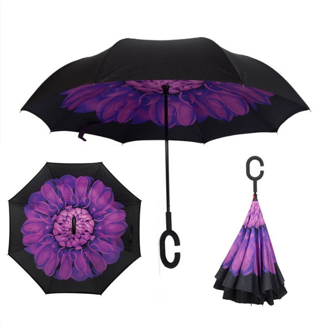 SA Inverted Double Layer Reverse Umbrella
