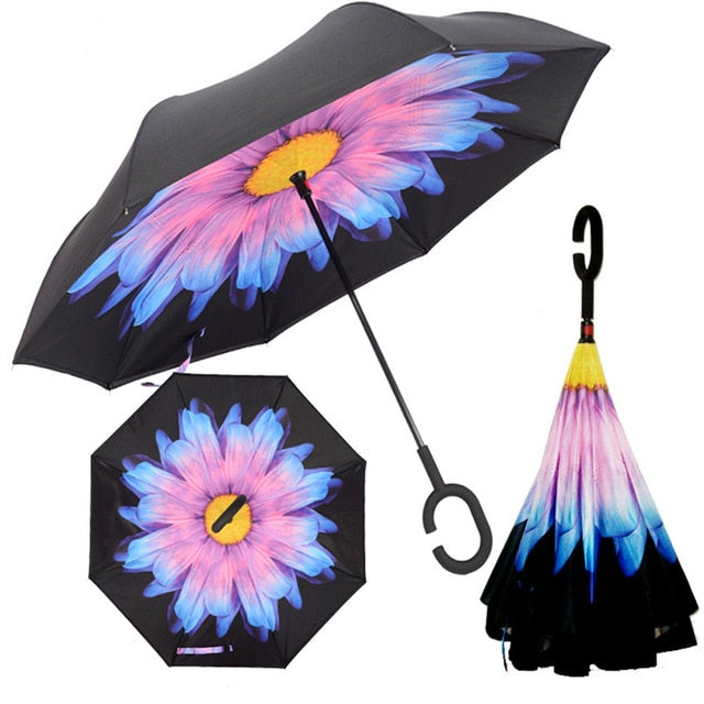 SA Inverted Double Layer Reverse Umbrella