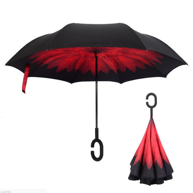 SA Inverted Double Layer Reverse Umbrella