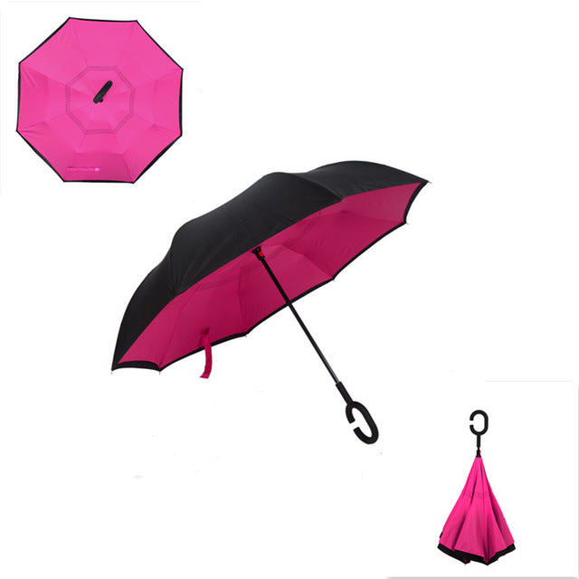 SA Inverted Double Layer Reverse Umbrella
