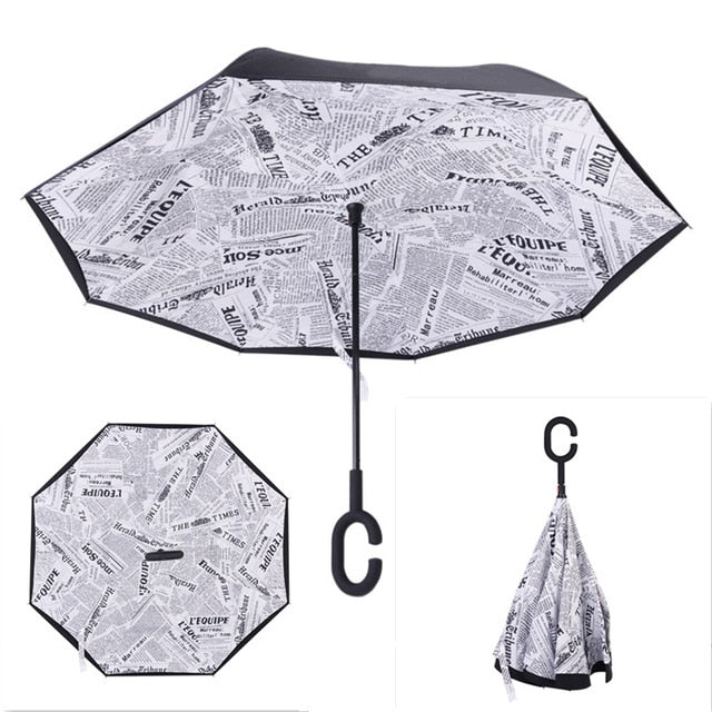 SA Inverted Double Layer Reverse Umbrella