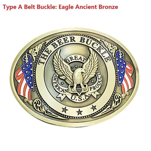 SA Belt Buckle Beer Holder