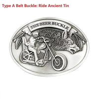 SA Belt Buckle Beer Holder