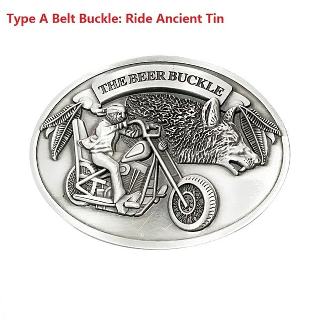 SA Belt Buckle Beer Holder