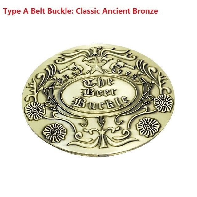 SA Belt Buckle Beer Holder