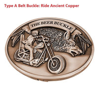 SA Belt Buckle Beer Holder