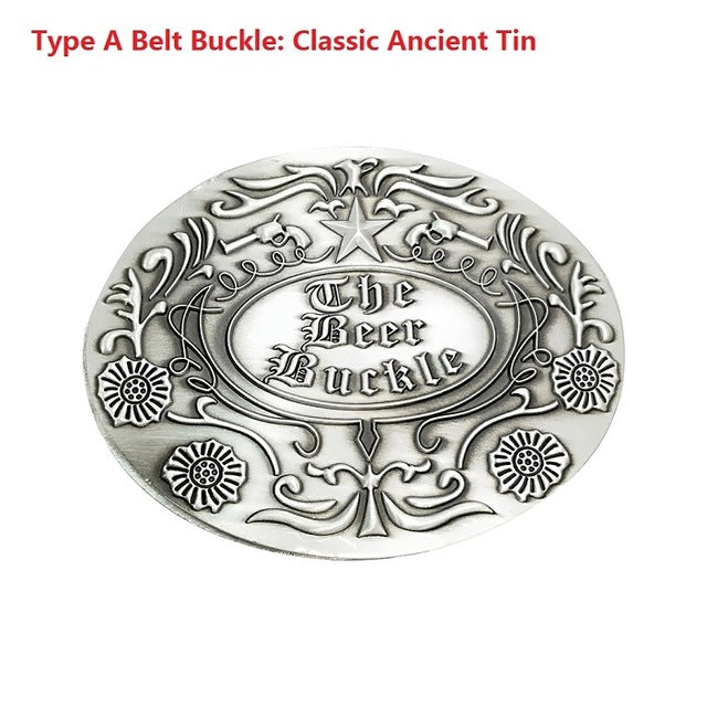 SA Belt Buckle Beer Holder