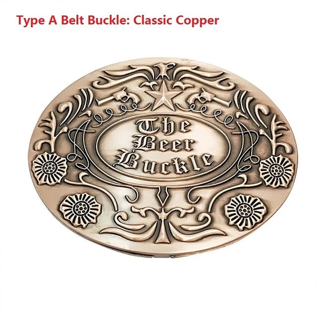 SA Belt Buckle Beer Holder