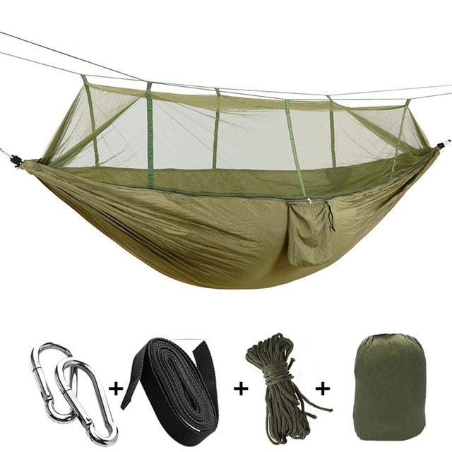 SA 1-2 Person Parachute Hammock with Mosquito Net