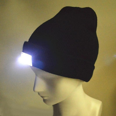 SA 5 LED Light Outdoor Beanie Hat