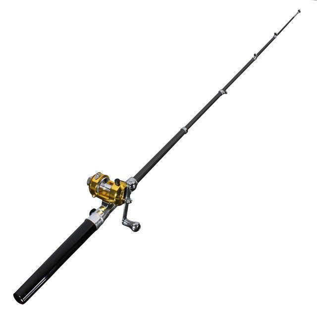 SA Portable Telescopic Fishing Rod/Reel Pen